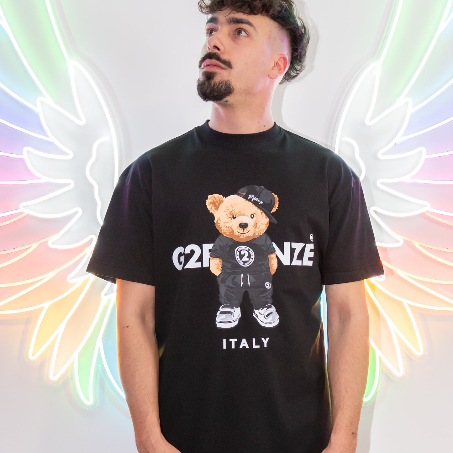t shirt orso bianca g2 firenze