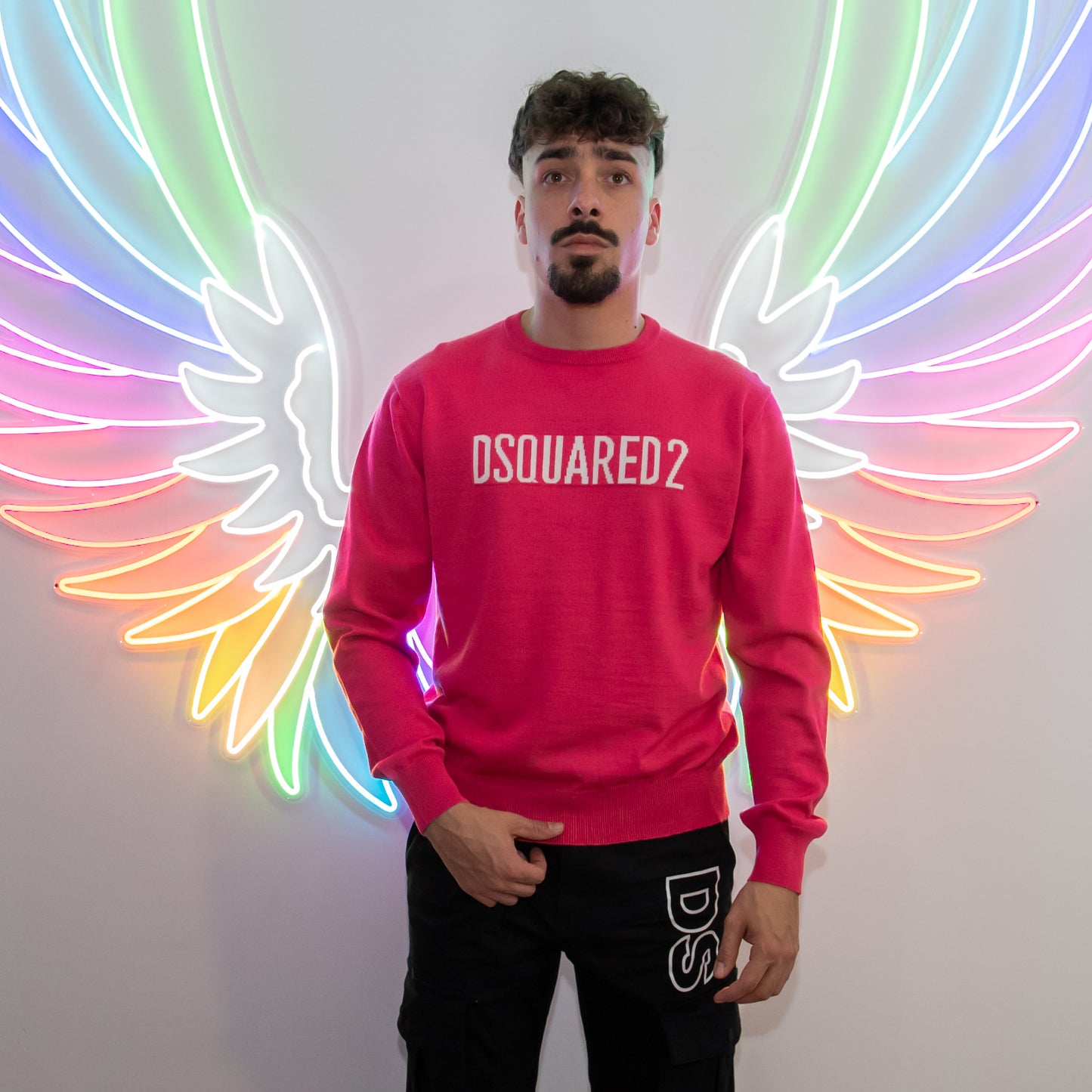 Maglione Viola Dsquared2