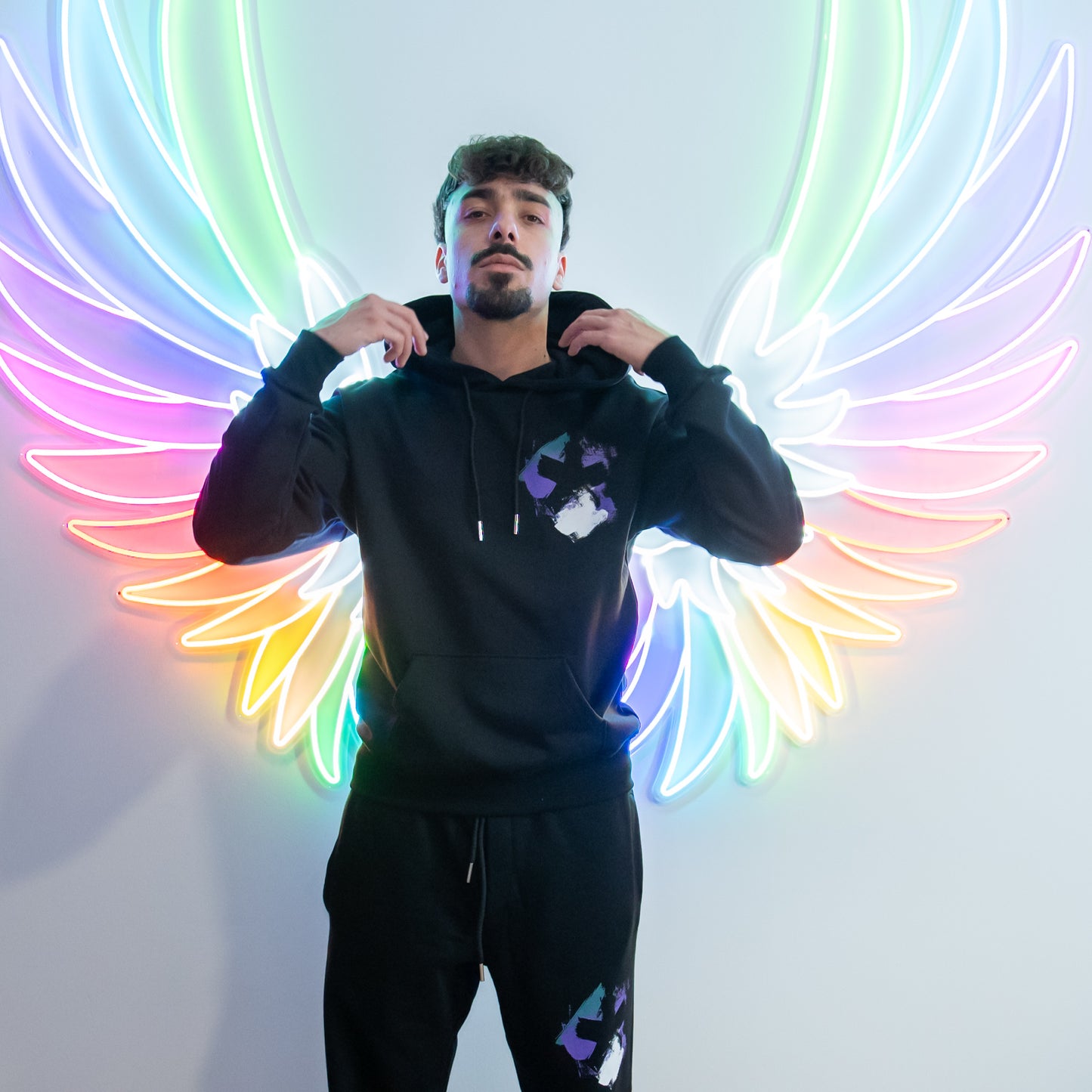 Tuta uomo comme des fuckdown viola verde nera