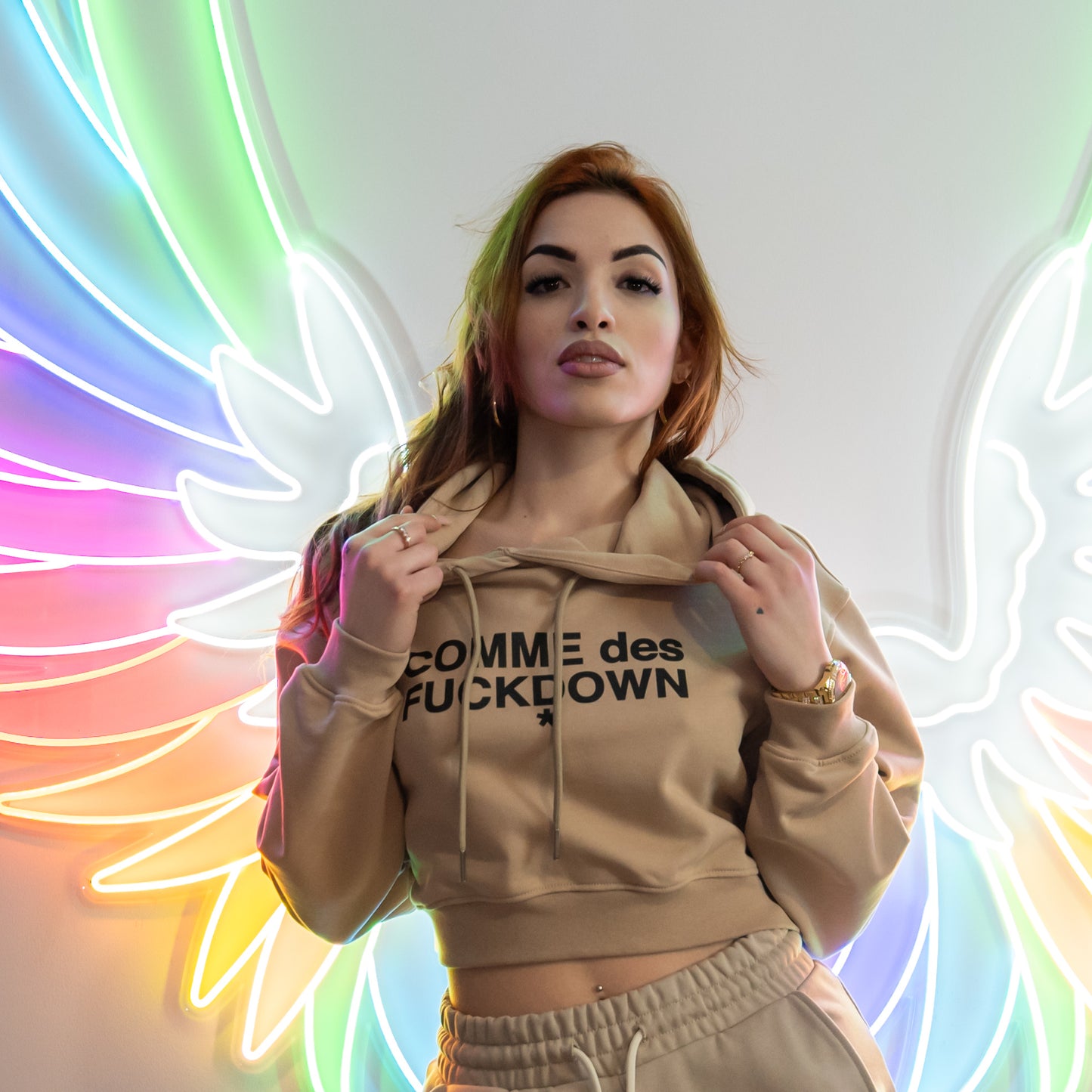 tuta commes des fuckdown beige