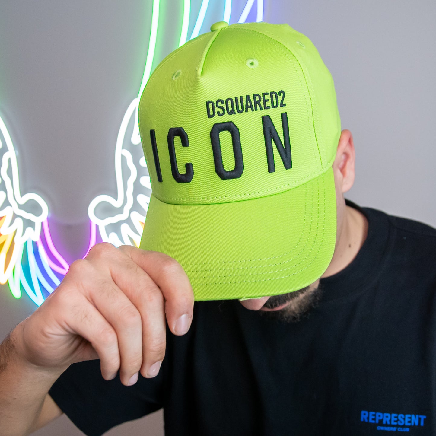 Berretto ICON verde lime