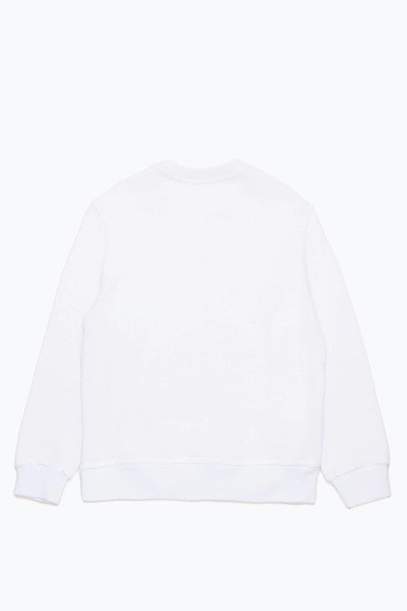 Felpa bianca dsquared 2