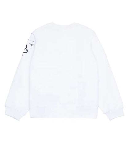 Dsquared2 Felpa girocollo con stampa